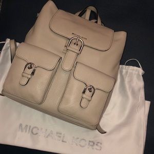 Michael Kors Off-White Backpack